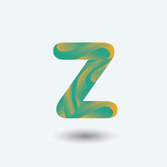 z logo letter typography for brand and company identity