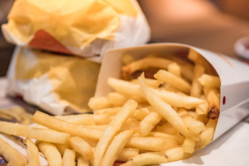 Fresh french fries