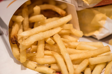 Fresh french fries