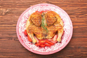 Grilled chicken Tabaka