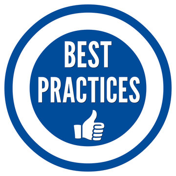 Best practices sign