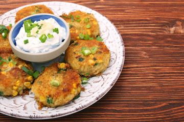 Potato and tuna patties