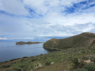 Fototapeta na wymiar titicaca lake, bolivia