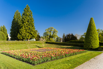 Plakat garden of Lednice Palace, Czech Republic