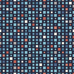 Seamless pattern - squares