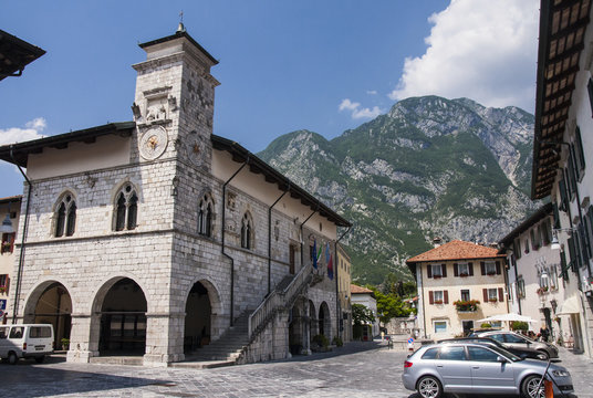 Town Hall on the main square of Venzone
