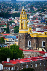 Convent of San Gabriel in Cholula, Mexico