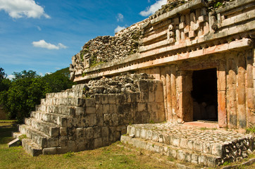 Labna  archaeological site in Yucatan Peninsula, Mexico.