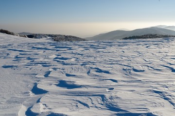 Station de ski du Ballon d'Alsace neige 