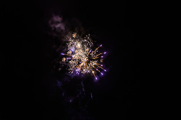 fireworks for the new year