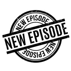 New Episode rubber stamp