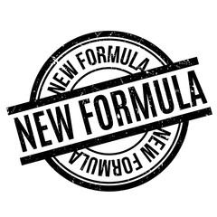 New Formula rubber stamp