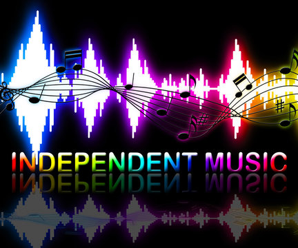 Independent Music Shows Sound Tracks And Indie