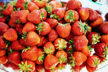 Freshly strawberries