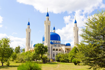 Fototapeta na wymiar Islam mosque of South Russia