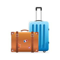 baggage travel suitcase icon