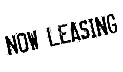 Now Leasing rubber stamp
