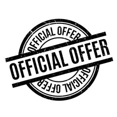 Official Offer rubber stamp