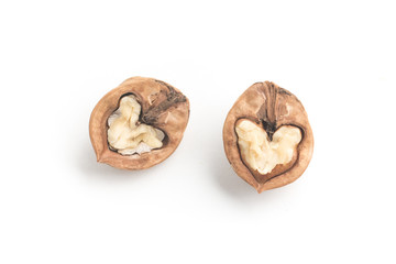 Walnuts heart shaped