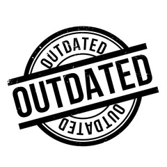 Outdated rubber stamp