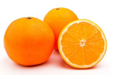 Сладкий апельсин. Половинка апельсина