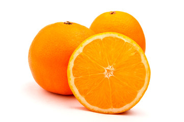 Сладкий апельсин. Апельсин в разрезе