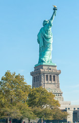 Obraz premium The Statue of Liberty, New York City - USA