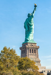 Obraz premium The Statue of Liberty, New York City - USA