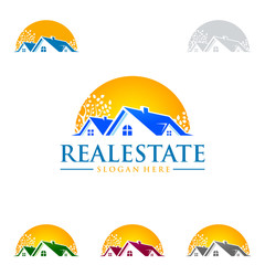 real estate vector logo design, realty logo