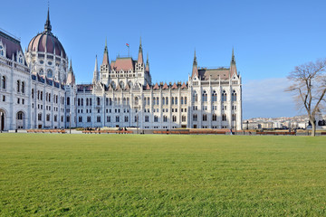 Hungarian Parliament, Budapest, Hungary