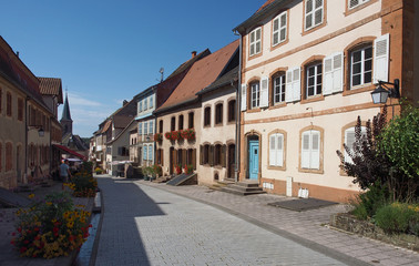 Fototapeta na wymiar La Petite-Pierre - Lützelstein 