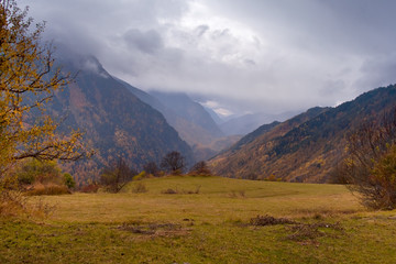 Gruzja piekną jesienią. A beautifull autumn in Georgia.