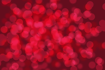 Abstract red bokeh background
