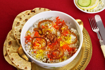 Biryani and Chapatis