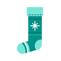 Sock vector illustration.