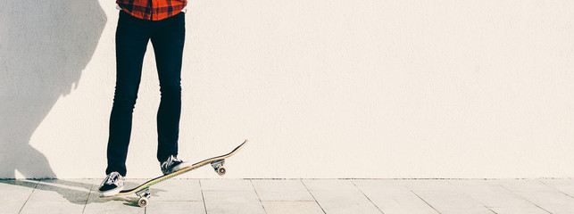 Man On Skateboard