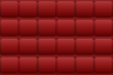 Naklejka premium Red background 3d illustration