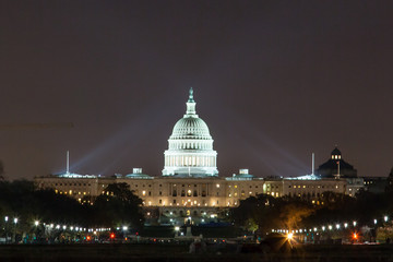 Fototapeta premium Washington DC Capitol Building at Night