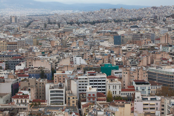 Obraz premium Panorama of Athens.