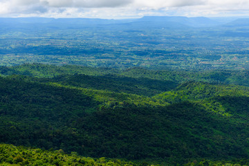 Naklejka premium Phu Hin Rong Kla National Park, Phitsanulok Province