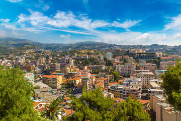 Panoramic view of San Remo