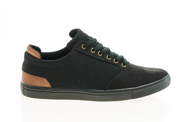 Beautiful black leather shoes