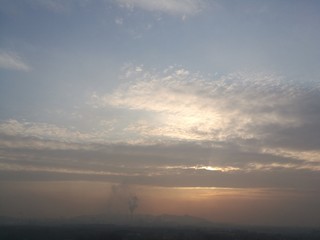 Fototapeta premium sunset and clouds