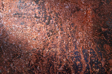 Rusty metal texture, rusty metal background for design with copy space for text or image. Rusty metal is caused by moisture in the air.