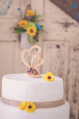 Country Wedding Cake