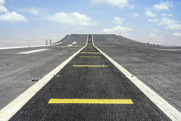 Fototapeta premium battleship runway 