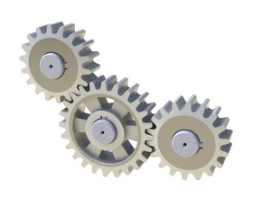 3D model of gear transmission element