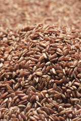 Pile of brown rice