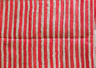 Vintage fabric Thailand is handmade  cotton fabric.