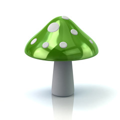 Green mushroom icon